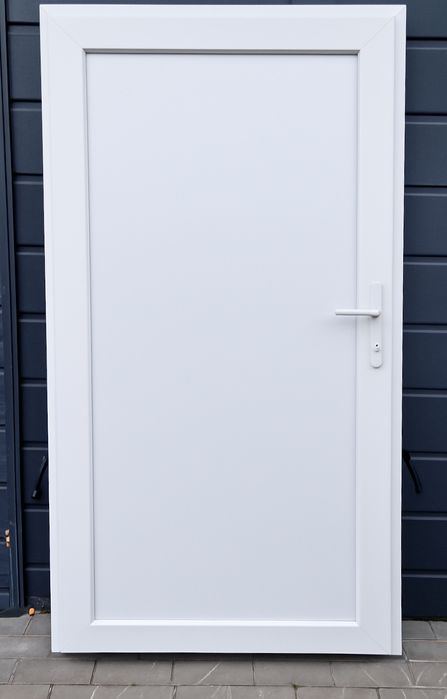 Drzwi Zewnętrzne 105x210 PCV KacprzaK  Białe Nowe PCV Lider OLX