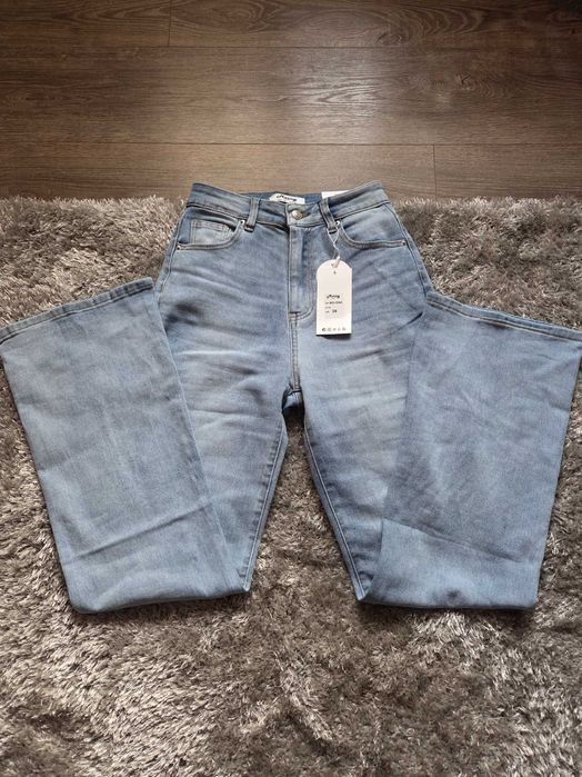 Spodnie jeans wide leg