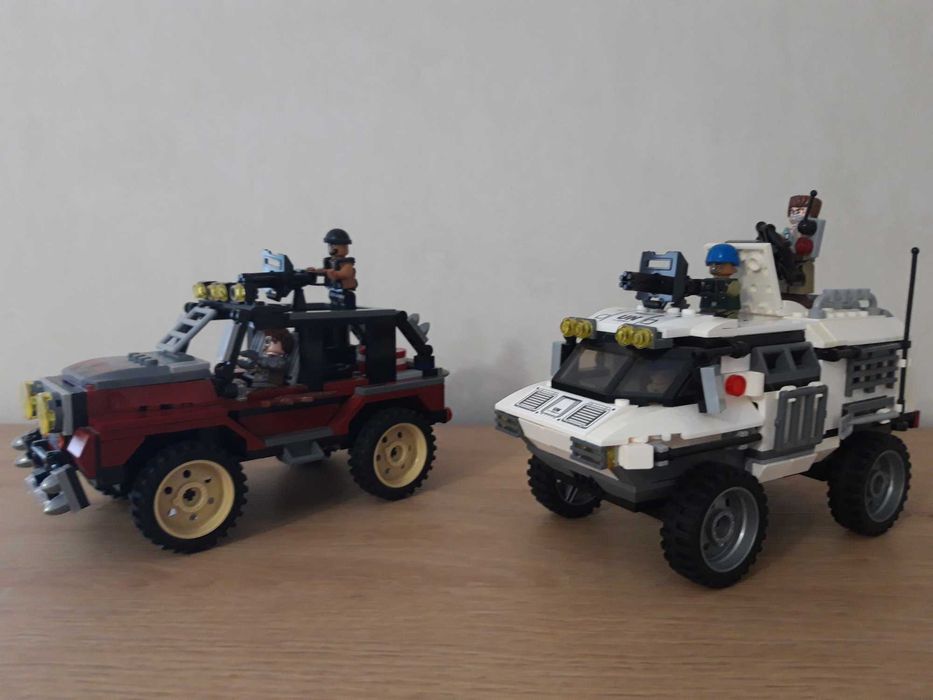 Конструктор лего  qman машина