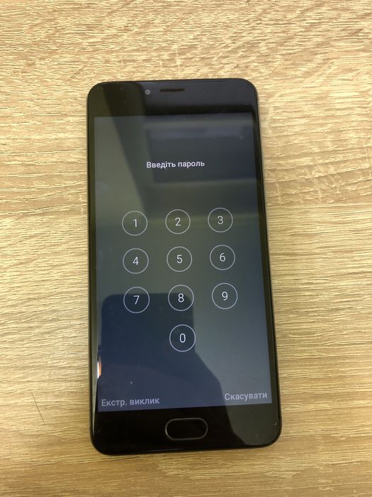 Meizu m5 note на паролі