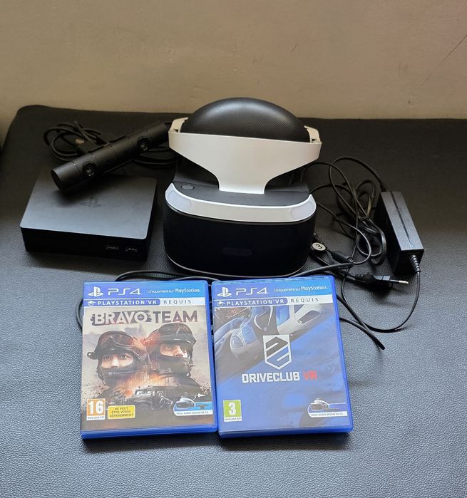 Playstation VR com camera + 2 jogos