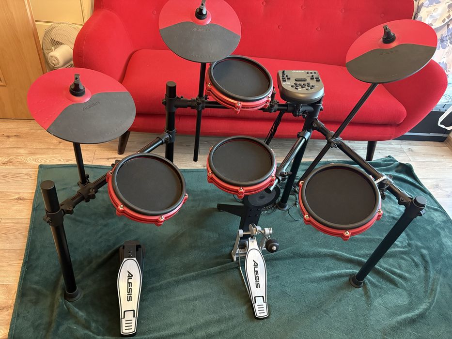 Rewelacyjna Alesis Nitro Mesh Special Edition RES perkusja elektroniczna, mesh, komplet