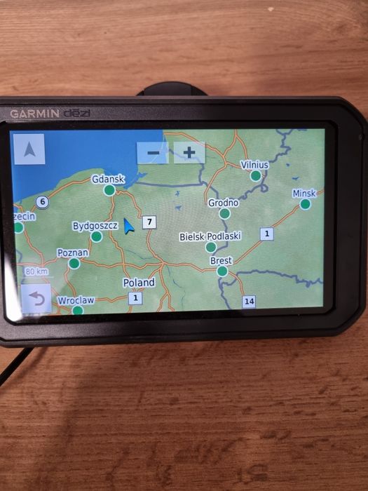 Garmin Dezl 780LMT-D ciężarowe, tir zaaktualizowana