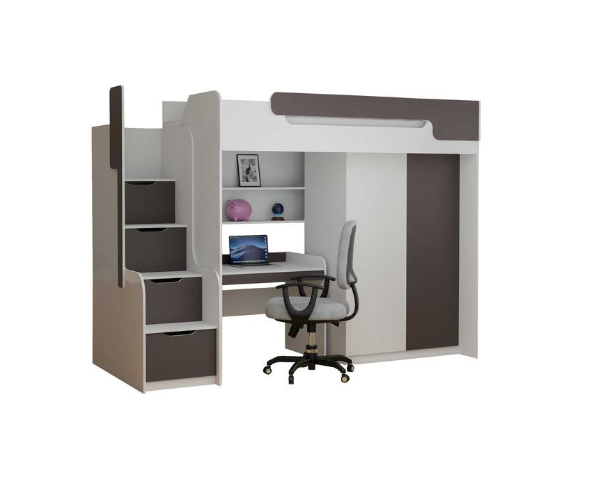 Łóżko piętrowe antresola DORIAN MEBLOBED 90x200