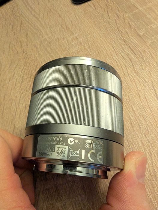 Obiektyw kit sony E sel18-55