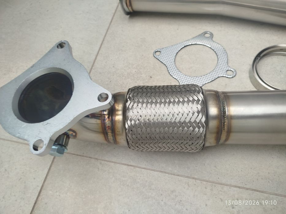 Down Pipe 76 mm Golf 5/6 Scirocco 2.0 TSi