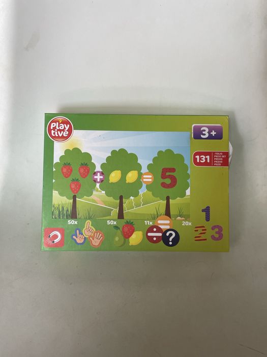 Jogo magnetico matematica - frutas