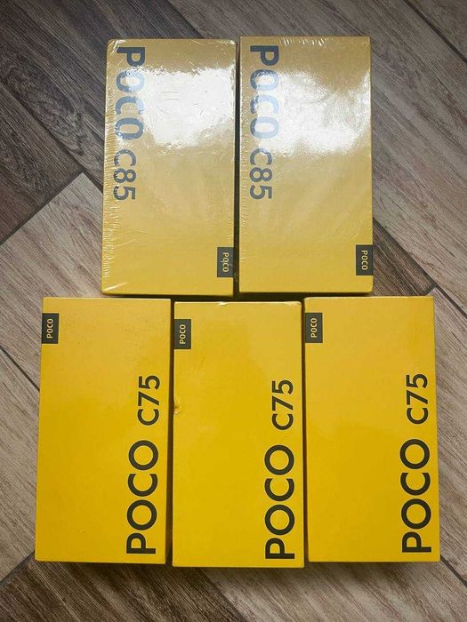 Смартфон POCO C85  6/128GB Black Глобальна версія