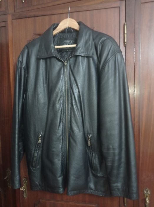 Casaco de pele usado