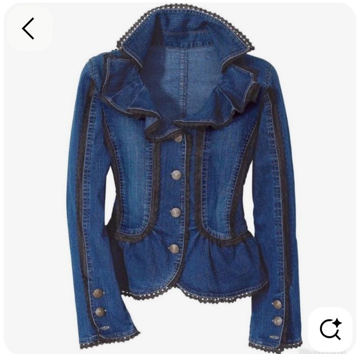 Жіночий блейзер денім The piramid collection р 56-58