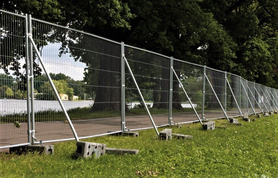 Wynajem Ogrodzeń Tymczasowych - budowlane Plac budowy