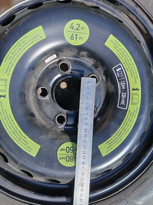 Koło dojazdowe 125/ 90 R16