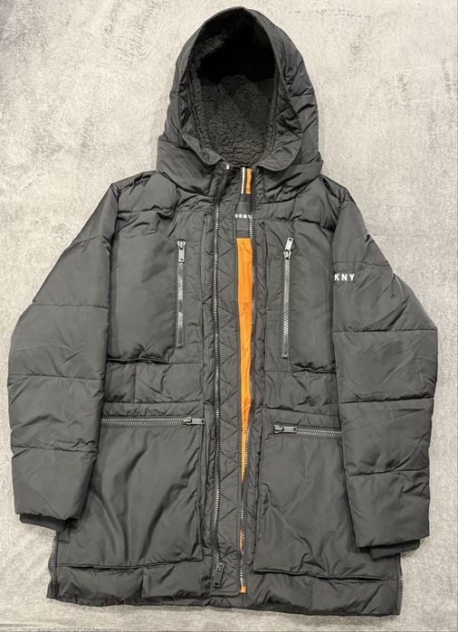 Пуховик DKNY р. M куртка зимова чоловіча
