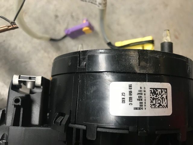 Comutador de Luzes Fita de airbag vw Golf 5 1.9 TDI