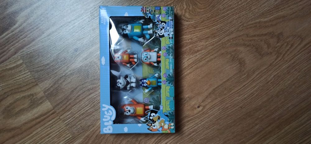 Figurki Bluey i Bingo
