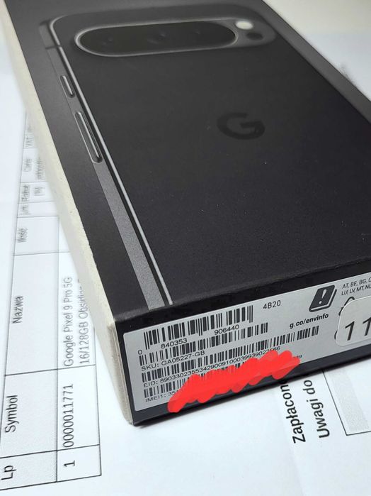 Google Pixel 9 PRO - okazja NOWY!