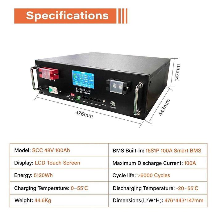 дбж інвертор+акумулятор lifepo4 ‼️5квт годин ‼️топ ціна‼️