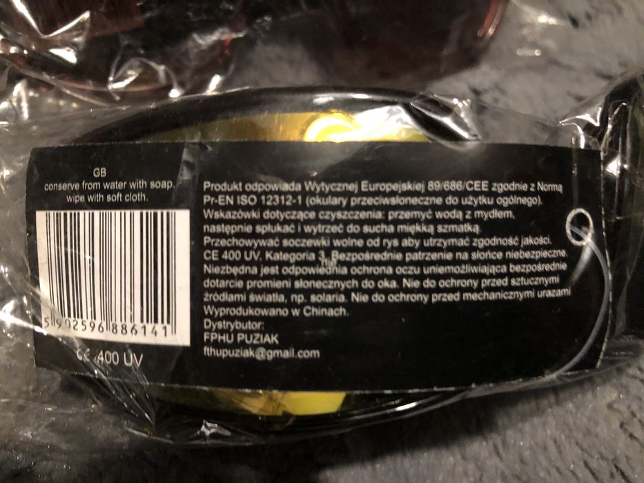 Zestaw okularów firmy „Reyes” - 20 szt