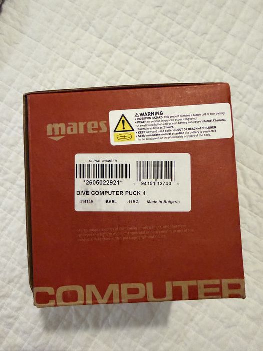 Cumputador mergulho mares puck 4