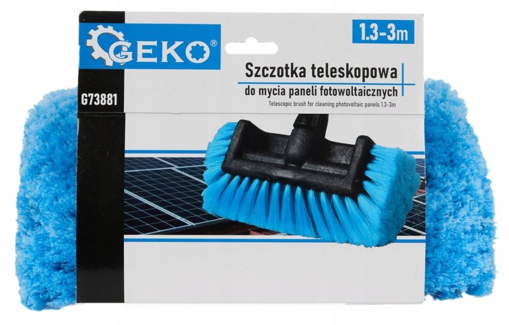 Szczotka Do Mycia Paneli Fotowoltaicznych Dachów Samochodu Miękka 3M
