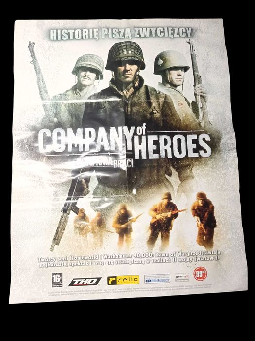 Mapa z gry Kampania Braci plakat