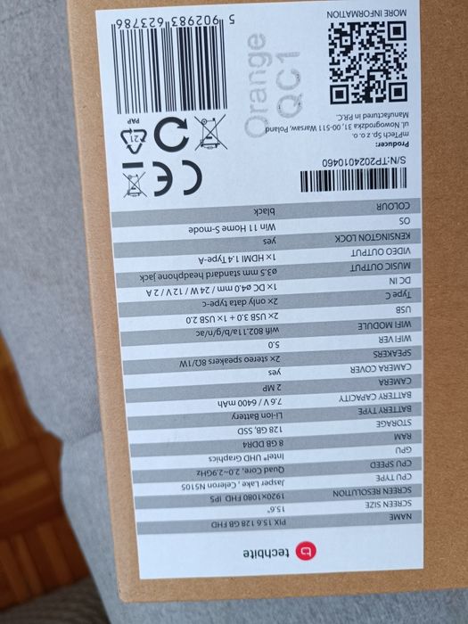 Elektronika Laptopy nowy