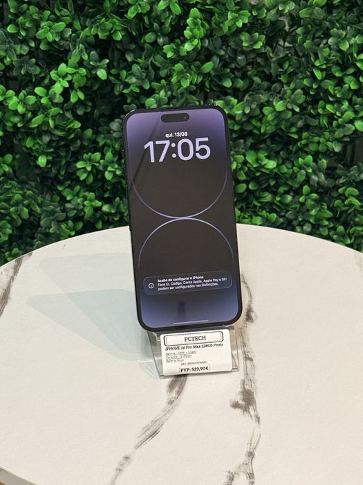 Apple iPhone 14 Pro Max 128Gb Preto - Pague até 18x