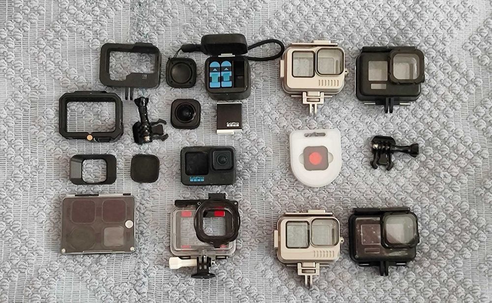 Экшн камера GoPro HERO 12 + 2 аккумулятора + Max Lens и др плюшки