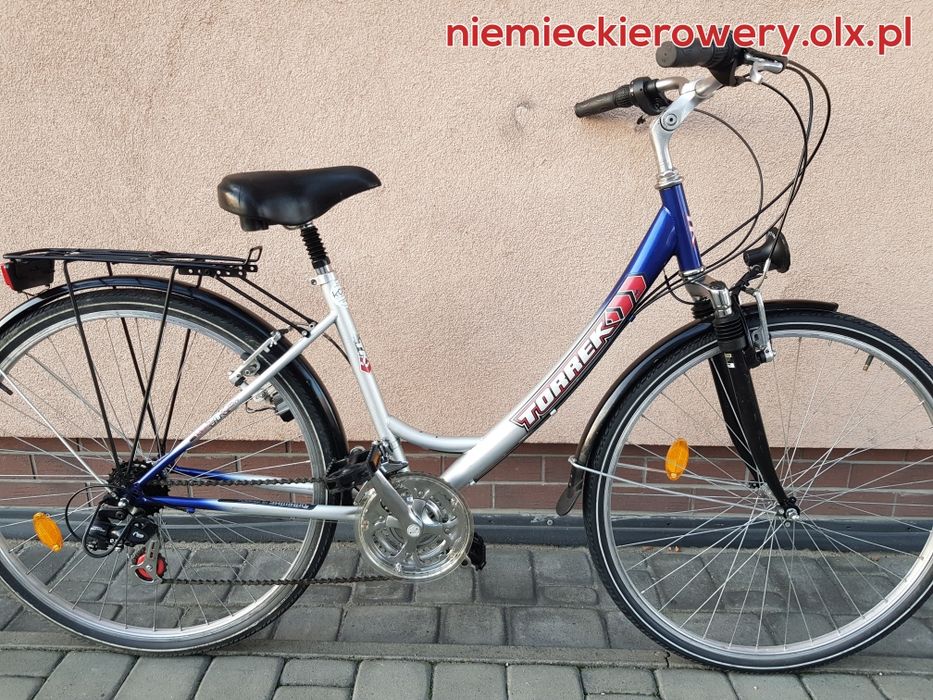 Rower damka damski TORREK koła 28 SHIMANO okazja ALUMINIUM