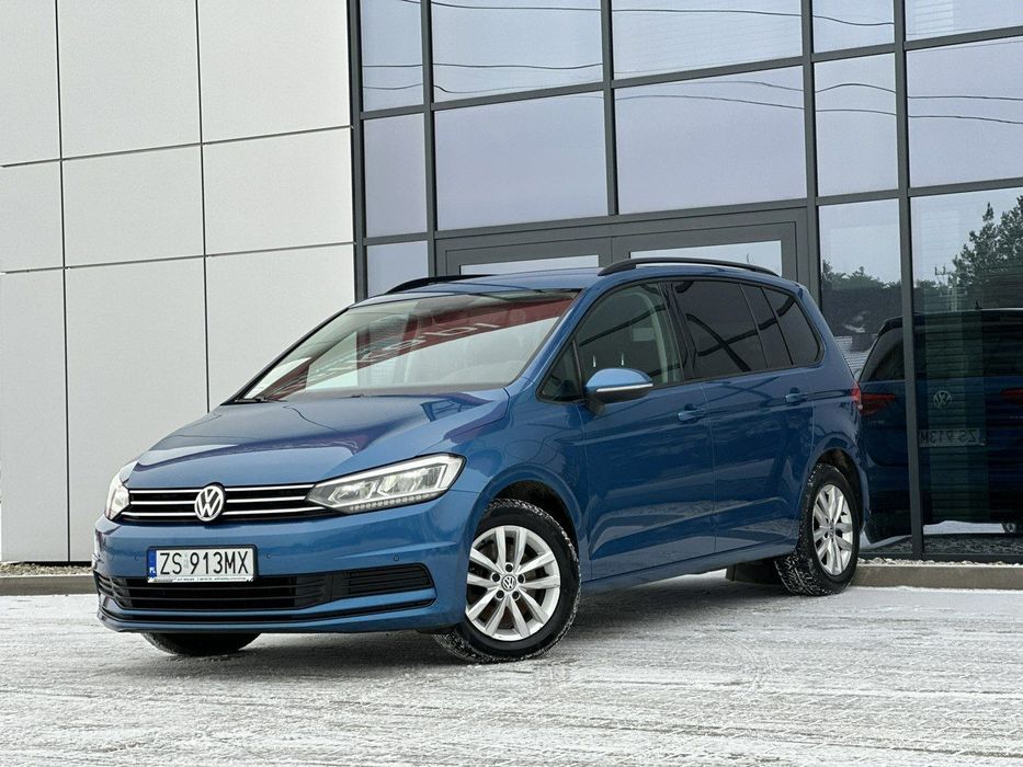 Volkswagen Touran Salon Polska Alu LED Tempomat ACC Czujniki 3xClimatronic GWARANCJA!
