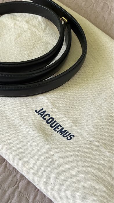 Jacquemus Le Bambimou шкіряна чорна, оригінал