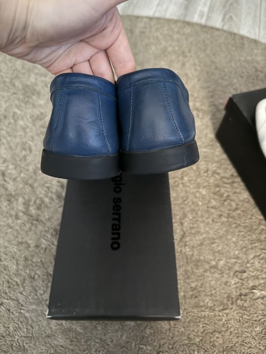 Лофери Sergio Serrano,туфлі літні,мокасини