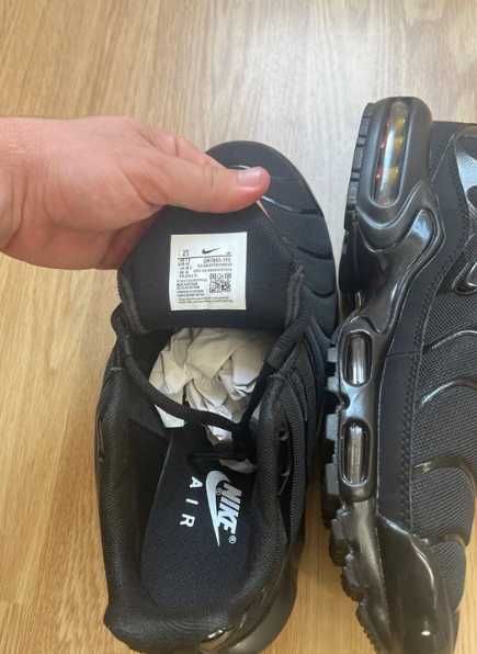 Butymęskie_NikeAirMaxTN_czarny Glany rozmiar.44