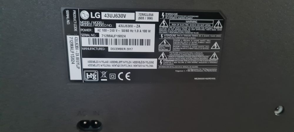 Smart TV 4K - LG - 43 polegadas