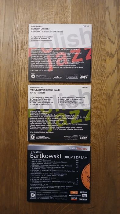 Płyty cd polish jazz