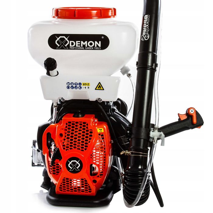 OPRYSKIWACZ SPALINOWY OGRODOWY sadowniczy 16L pompa 12m w pionie Demon