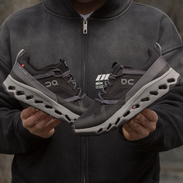 Кросівки ON Cloudtilt Black/Grey premium | Кроссовки чоловічі