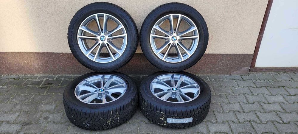 Alufelgi BMW G30 G31 5X112 z oponami 225/55 R17 zima RSC czujniki