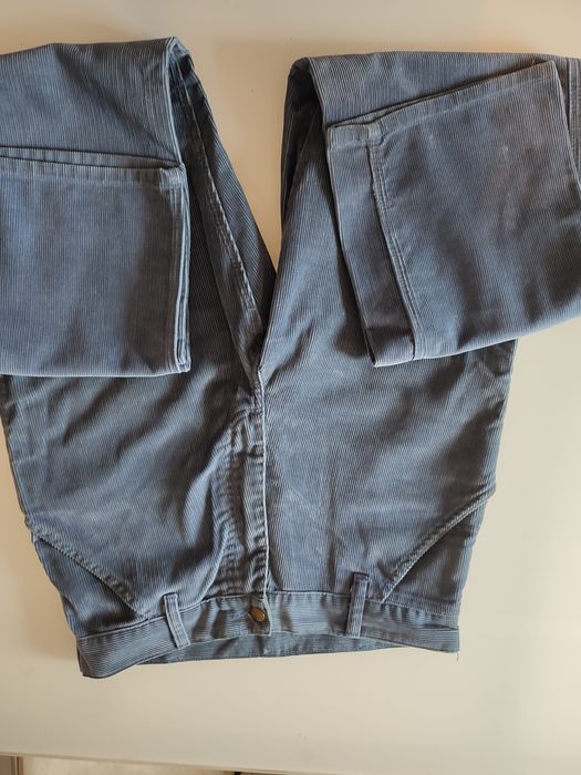 Calças Carhartt em bombazine Azul