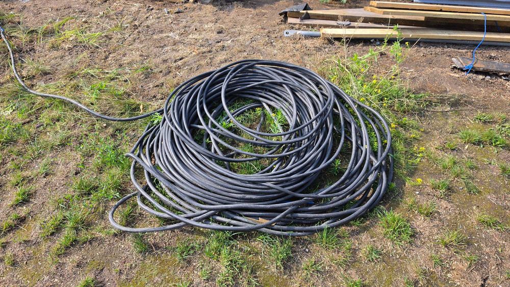 Kabel ziemny YKY 4x10mm2  40 metrow uzywany (po budowie)