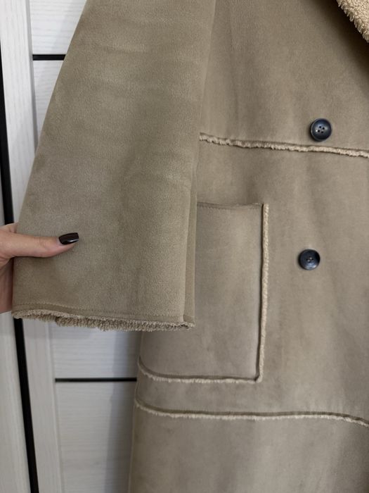 Дублянка Zara пальто куртка