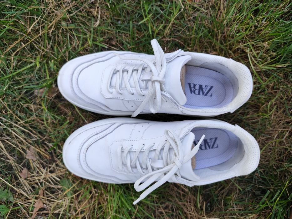 Zara basic, білі, 39 розмір