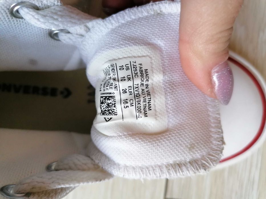 Trampki converse rozmiar 26