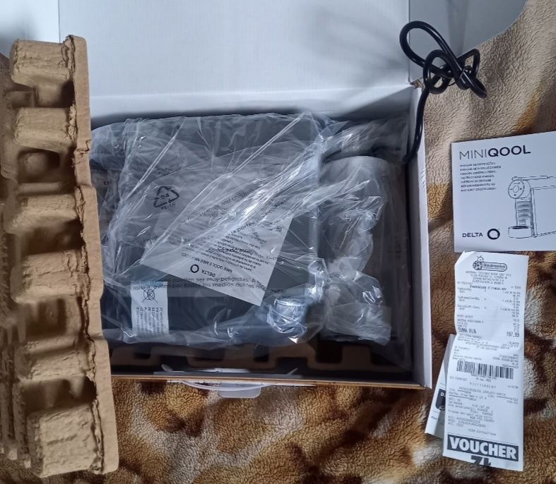 Ekspres do kawy delta Q mini qool Nowy