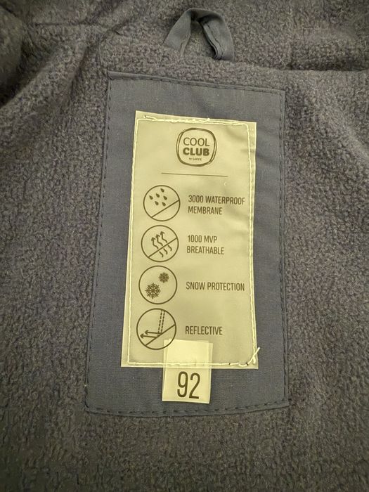 Kurtka narciarska dla dziewczynki 92