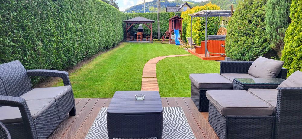 Zawoja- ogrodzony domek na wyłączność, jacuzzi, grill, ognisko.