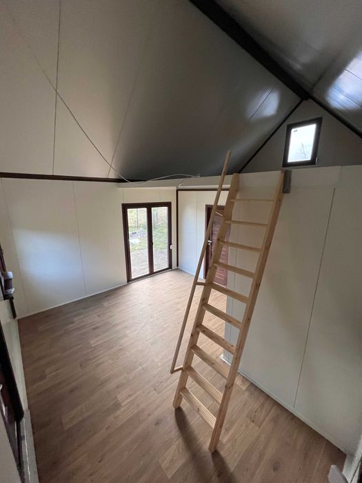 Domek letniskowy/całoroczny 7x5 (35m2) - wyposażony