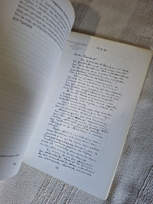 livro Conversas de Adelino da Palma Carlos e Helena Sanches Osório