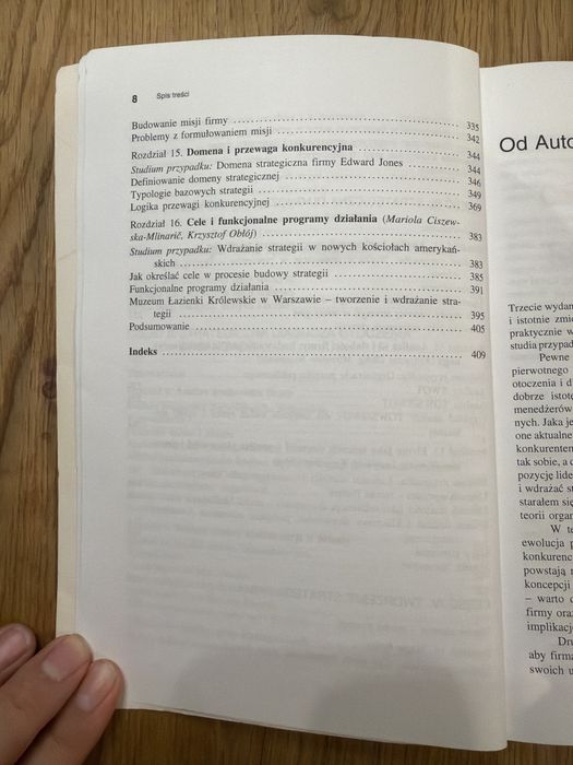 Strategia organizacji - Krzystof Obłój