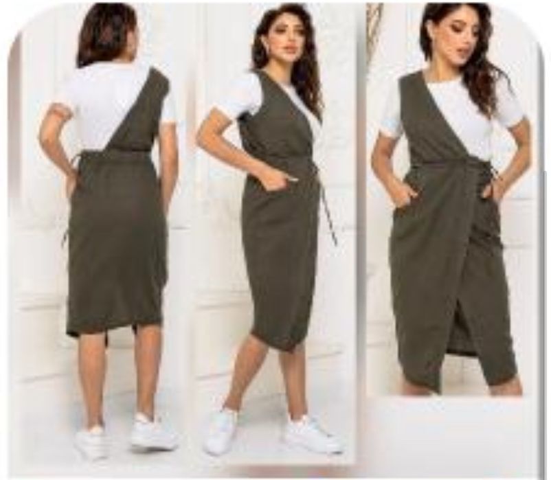 Костюм 2 в 1 (футболка+ накидка зі спідницею)